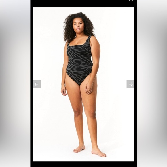 PERSEPHONE one piece swimsuit MARA HOFFMAN - Animal print, full coverage✨✨✨ - Picture 4 of 11